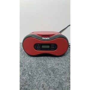 Onn Groove Boombox CD Player Portable Bluetooth wireless Technology